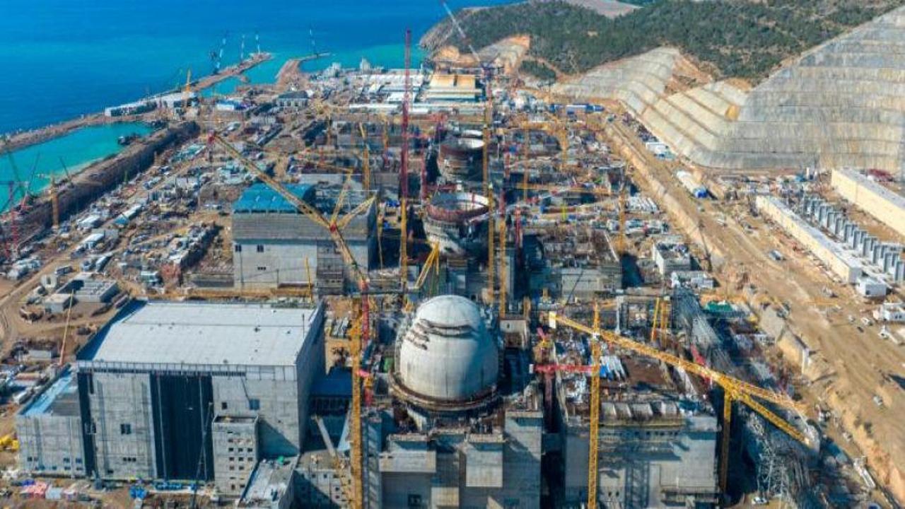 Akkuyu NGS'de 3'üncü ünitenin iç koruma kabuğunun 5'inci katmanı kuruldu