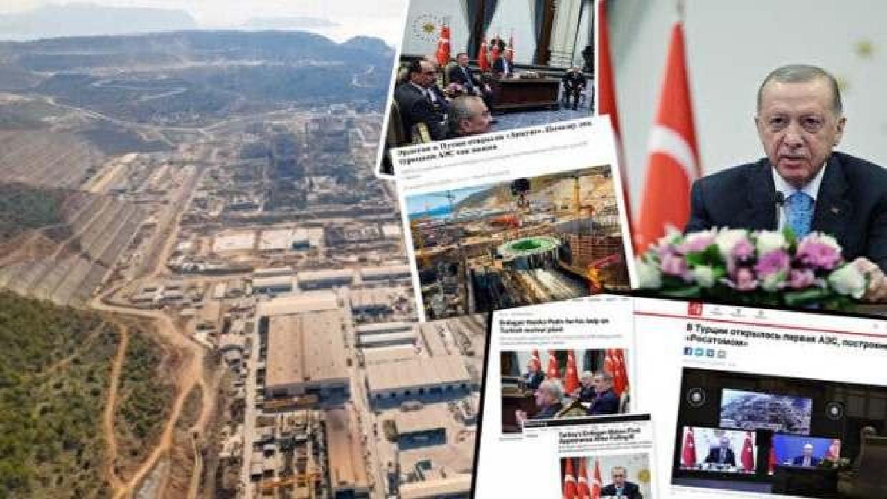 Akkuyu Nükleer Santrali, yabancı basında manşet oldu