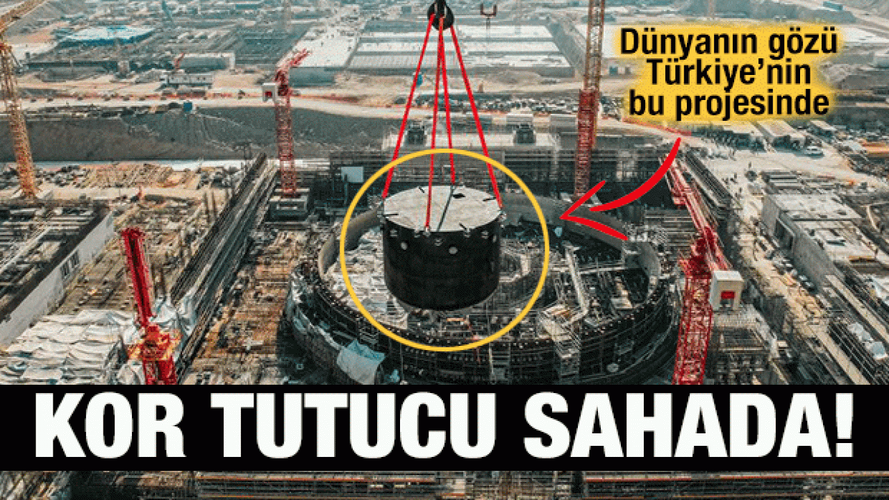 Akkuyu'da bir yeni gelişme daha: Sahaya ulaştı!