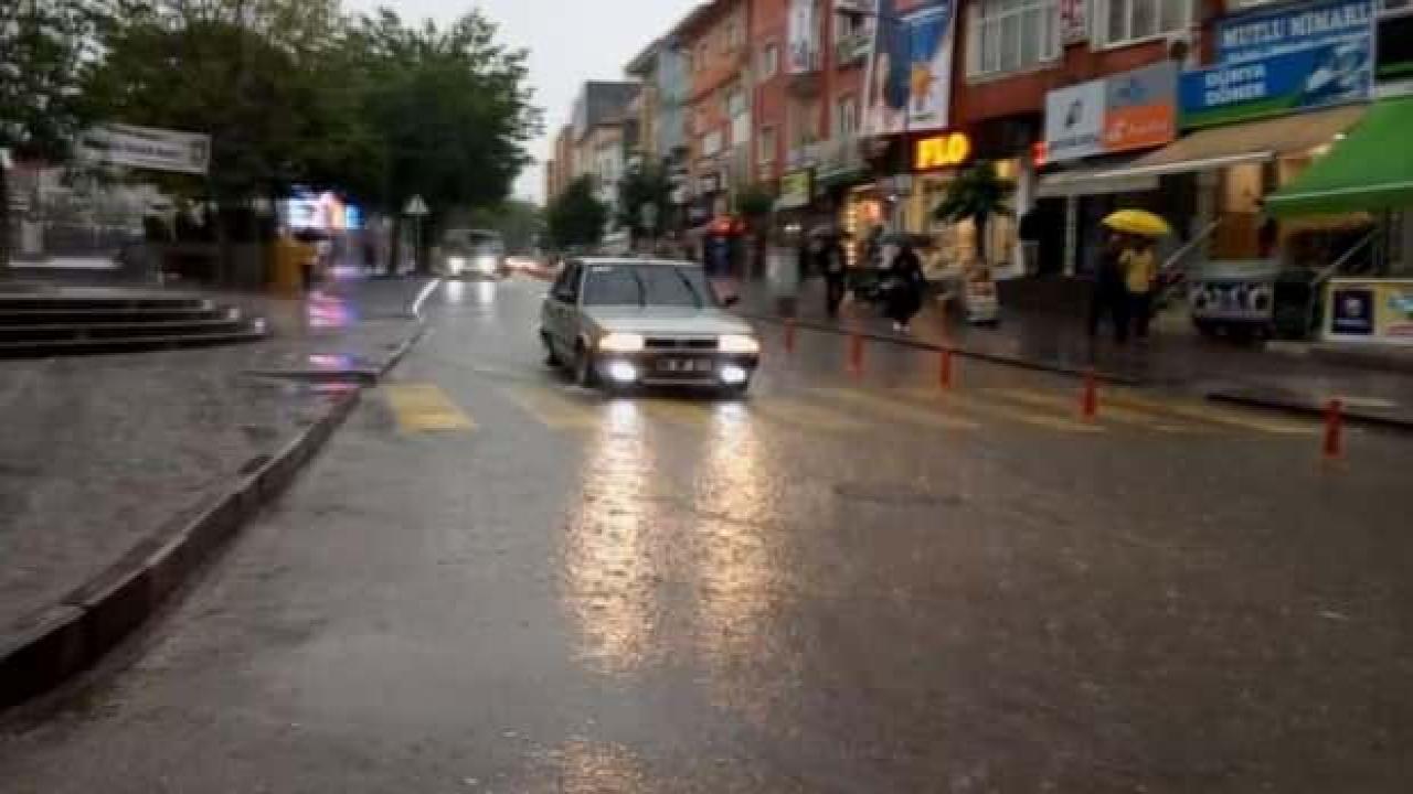 Aksaray’da şiddetli yağmur
