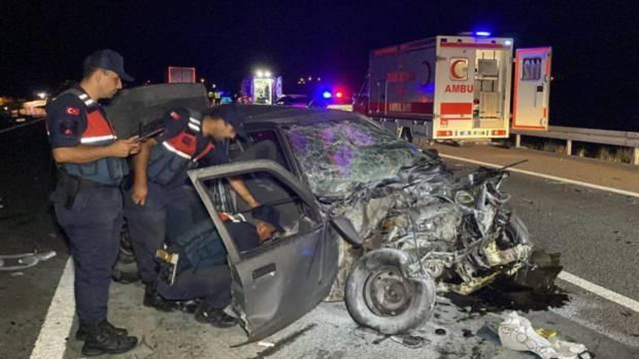 Aksaray'da zincirleme trafik kazası: 2 ölü, 12 yaralı
