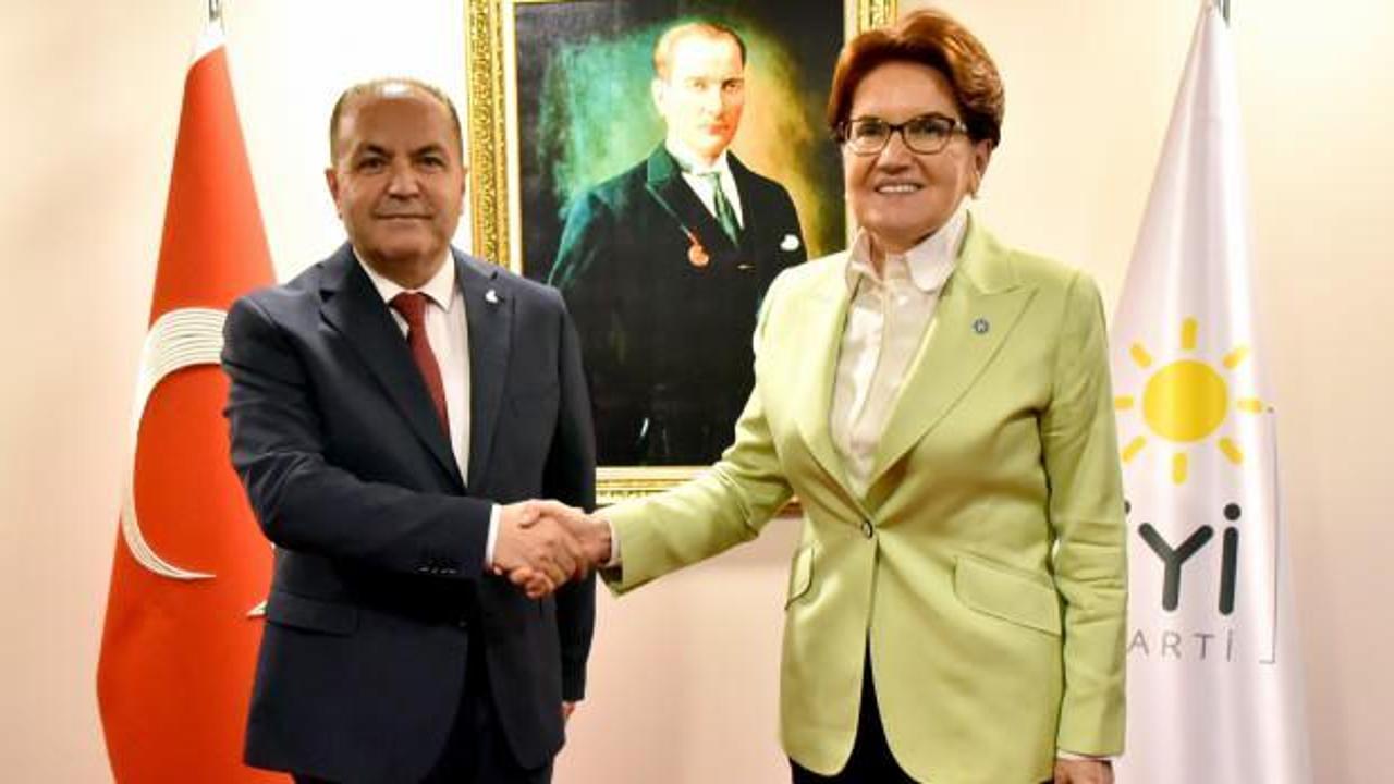 Akşener, Anavatan Partisi Genel Başkanı İbrahim Çelebi ile görüştü