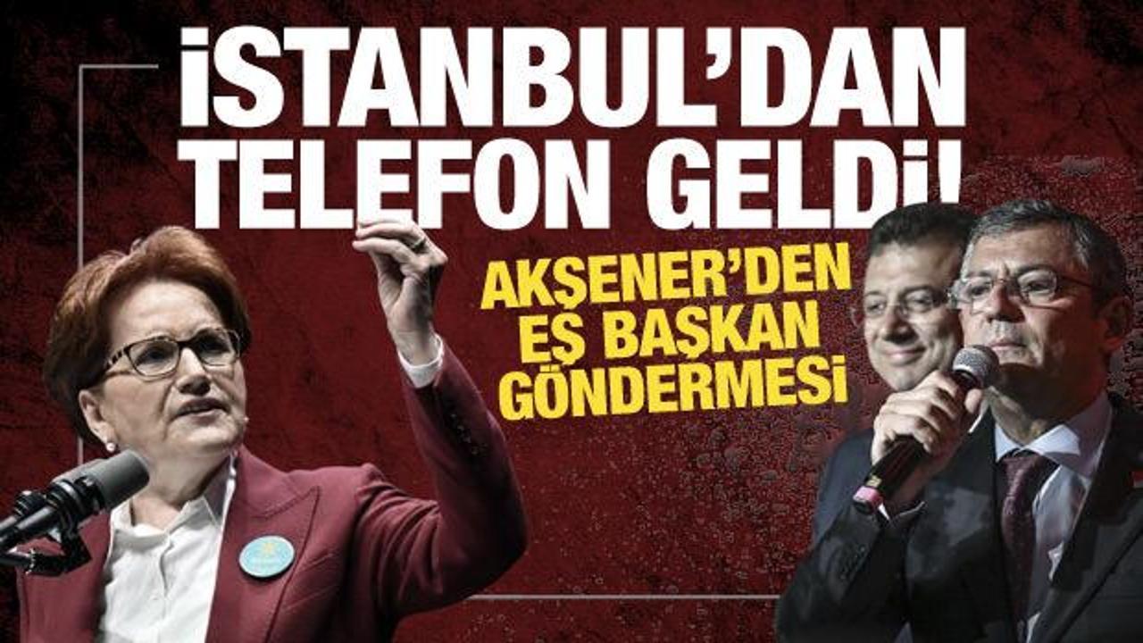 Akşener: Bizi sansürleyen Saraçhane