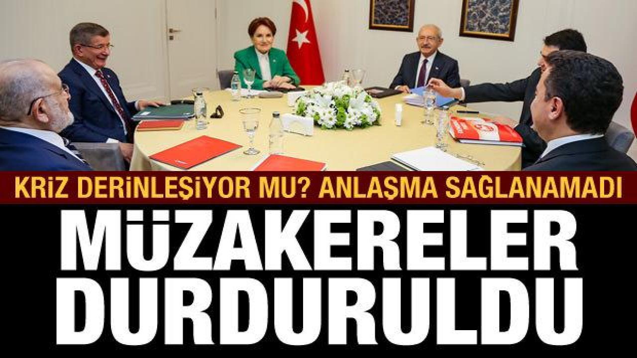 Akşener ile Kılıçdaroğlu anlaşamadı, 