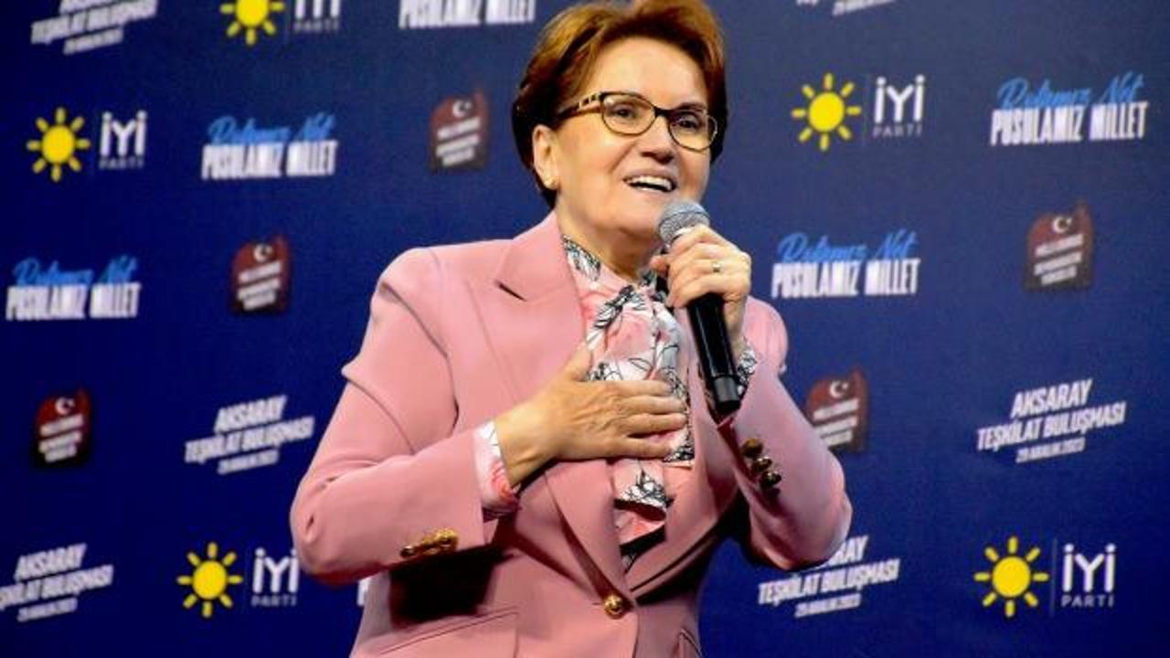 Akşener: İYİ Parti'ye uzanan elleri parça parça edeceğim