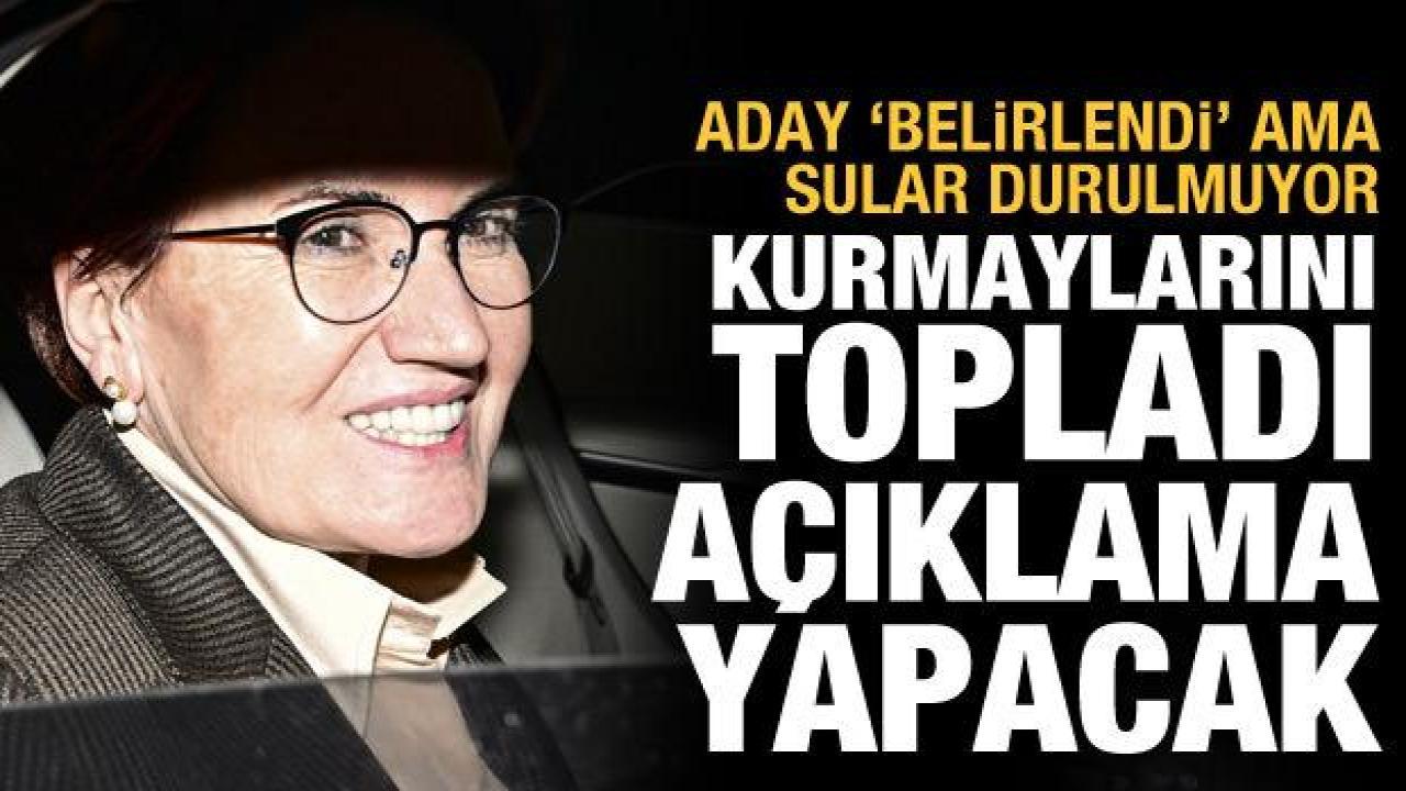 Akşener'den altılı masa toplantısı sonrası yeni hamle! Kurmaylarıyla olağanüstü toplandı
