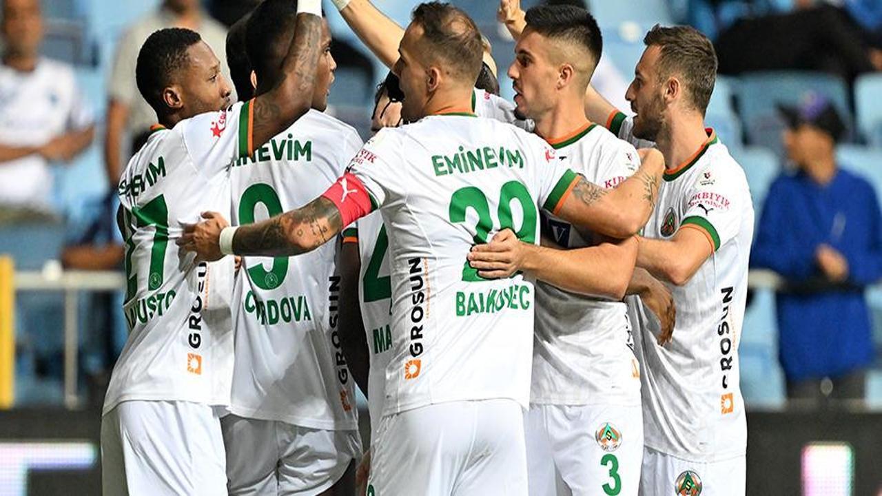 Alanyaspor, haftalar sonra ilk kez Adana'da kazandı