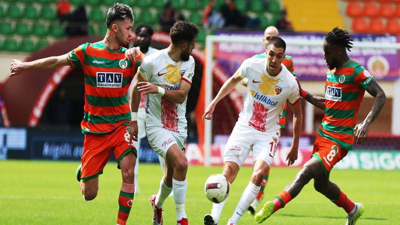 Alanyaspor, Kayserispor'u 90+13'te devirdi!