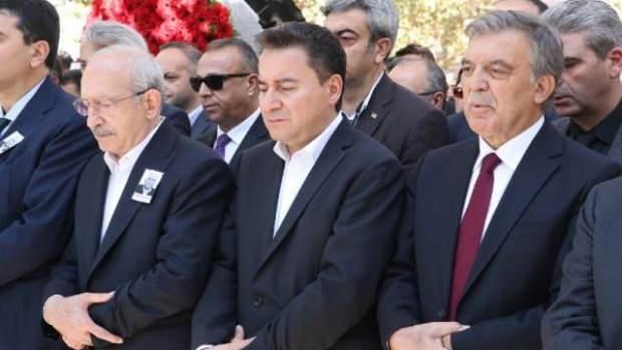 Ali Babacan'ın babası son yolculuğuna uğurlandı