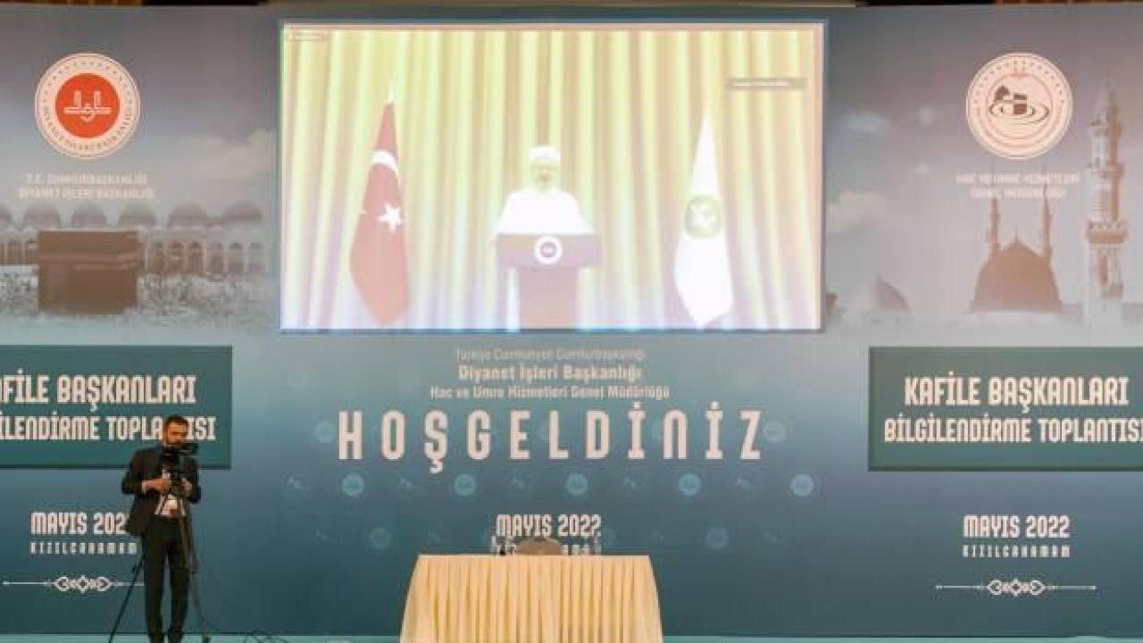 Ali Erbaş: Başkanlığımız, hac hizmetleri konusunda dünya çapında örnek bir teşkilattır