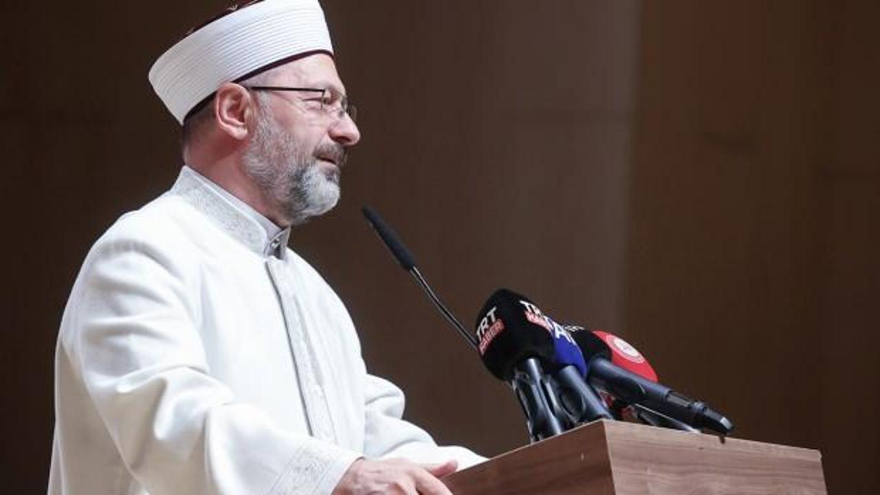 Ali Erbaş: Sözü güzel söylemek kadar, güzel söz söylemek de oldukça önemlidir