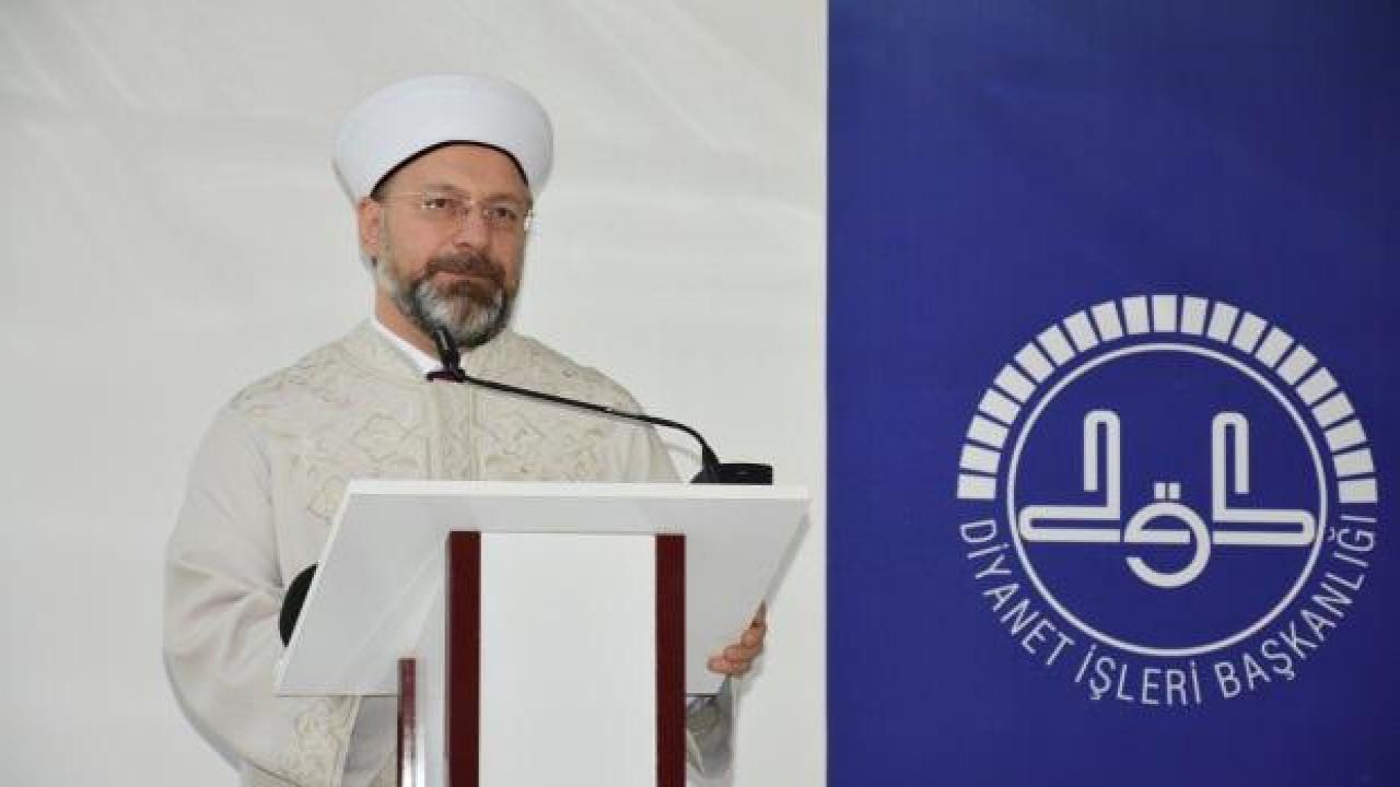 Ali Erbaş'tan Hicri yılbaşı mesajı: Kutlu yürüyüş 1444 yıl önce başladı