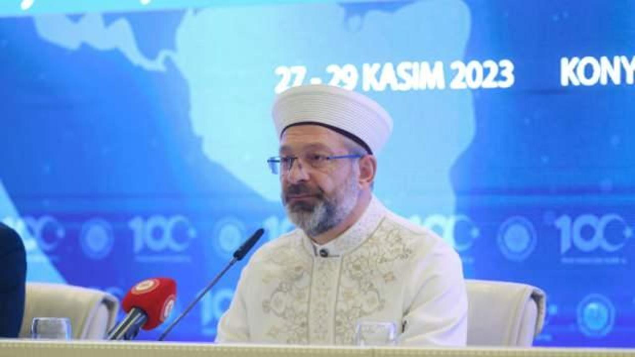 Ali Erbaş'tan yurt dışında yaşayan Müslümanlara mesaj: Asla fırsat vermeyin