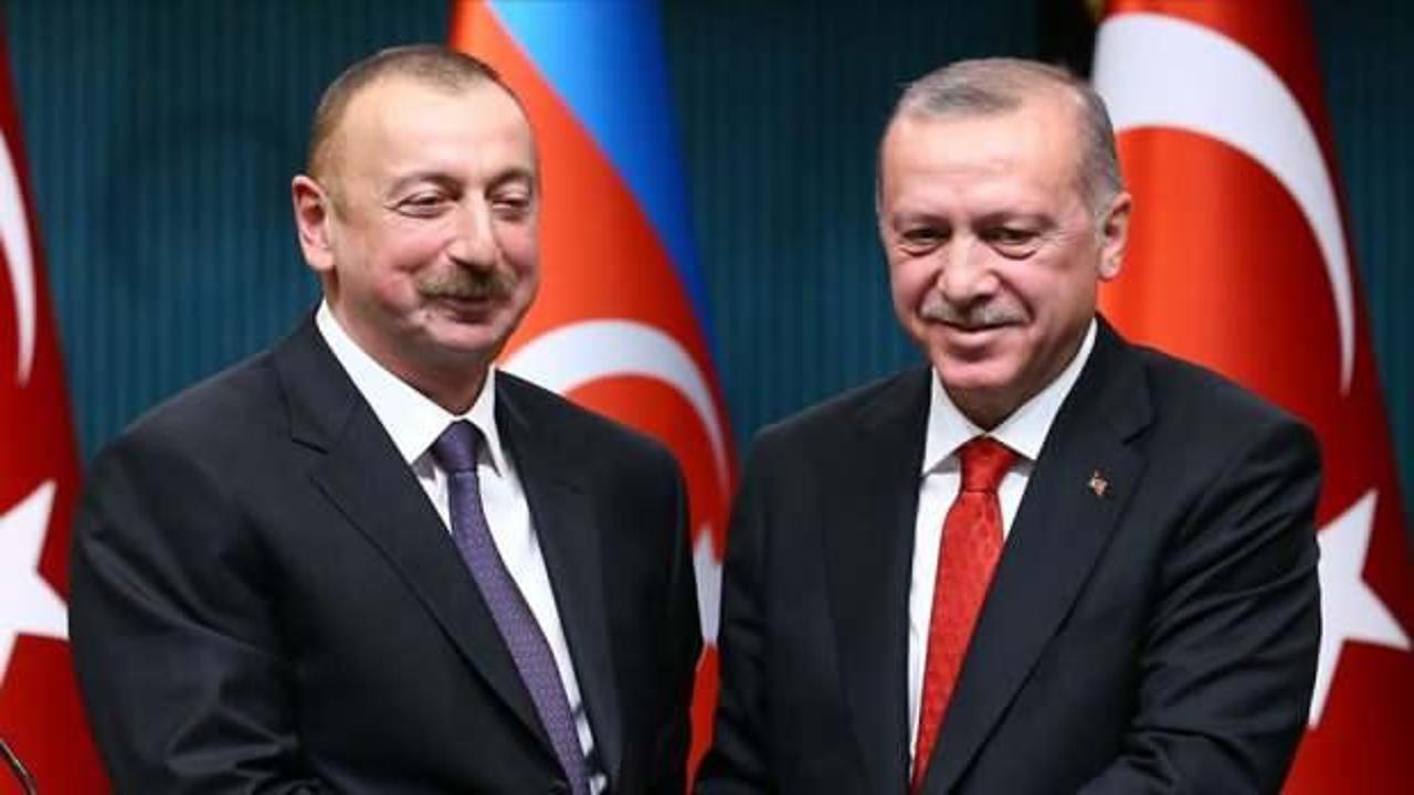 Aliyev, BM Genel Kurulu'ndaki hitabı dolayısıyla Erdoğan'a teşekkür etti