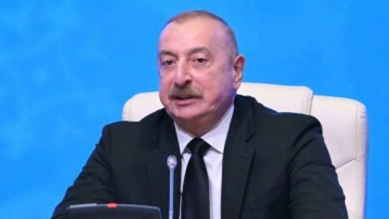 Aliyev ülkedeki mayın sorununa vurgu yaptı: Sorumlusu Ermenistan