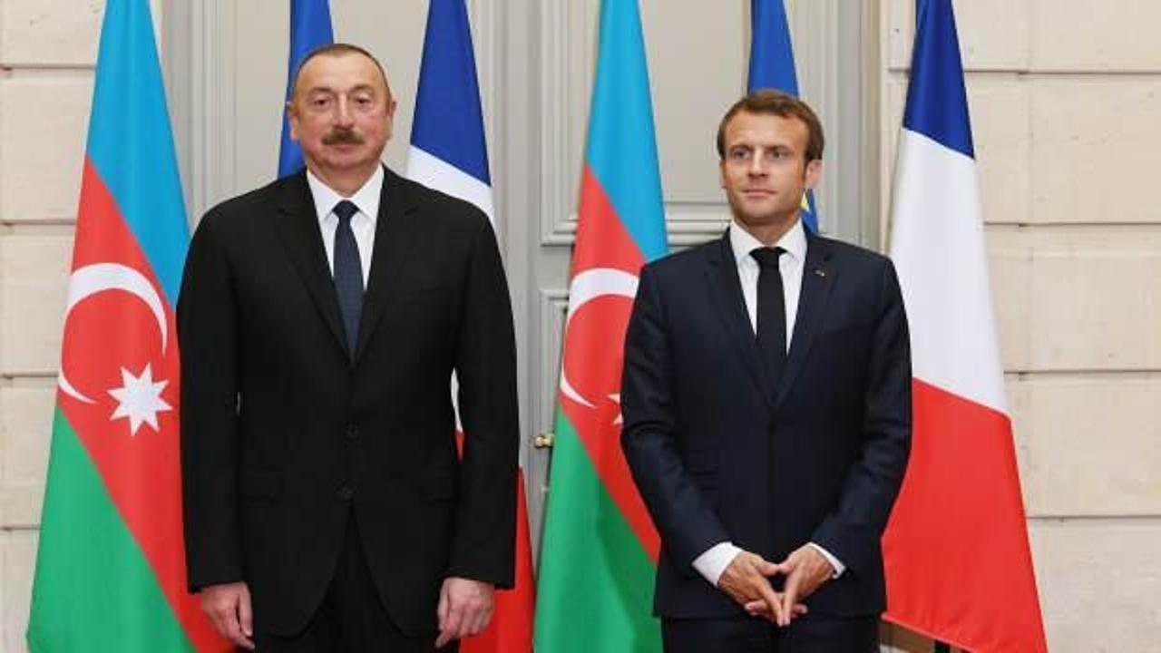 Aliyev'den Fransa'ya savaş uyarısı! 'Ermenistan'a güvenimiz sıfırdır' deyip açıkladı