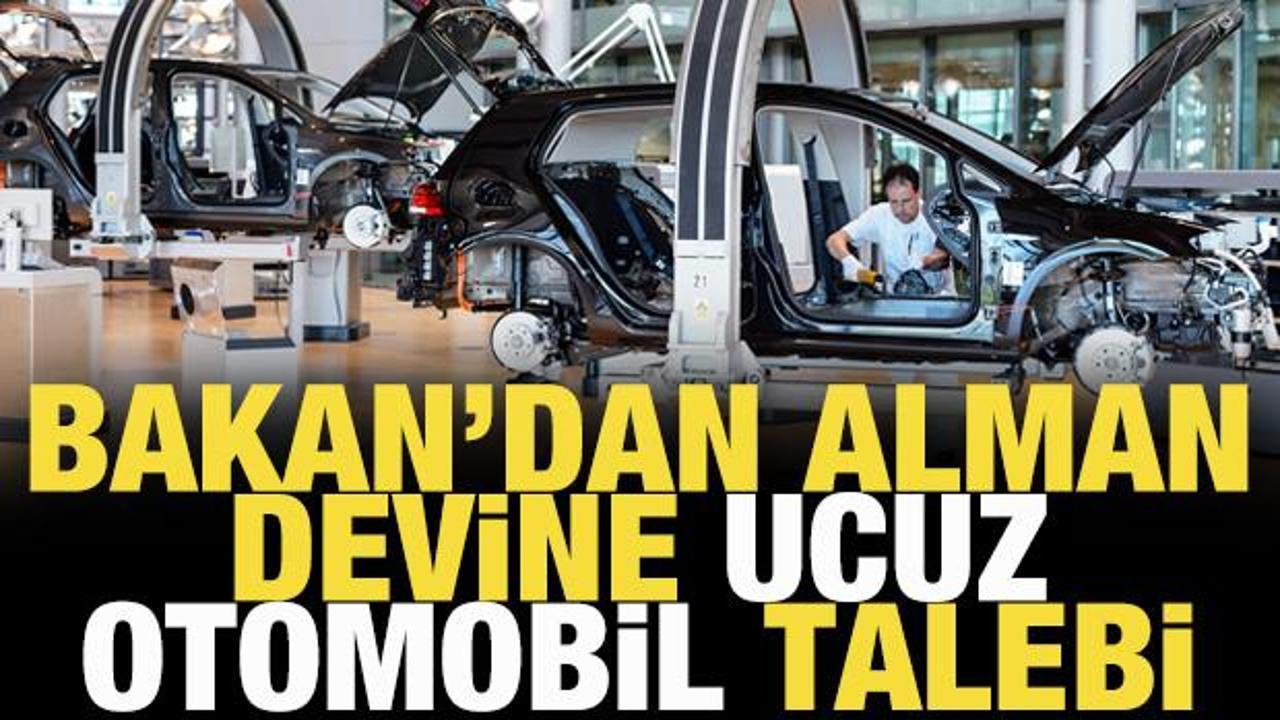 Alman Bakan, Volkswagen'den ucuz elektrikli otomobiller talep etti