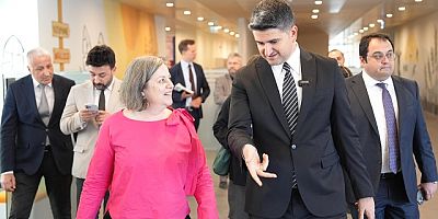 ALMAN BAŞKONSOLOS GRİENBERGER, ATAŞEHİR’İ ZİYARET ETTİ