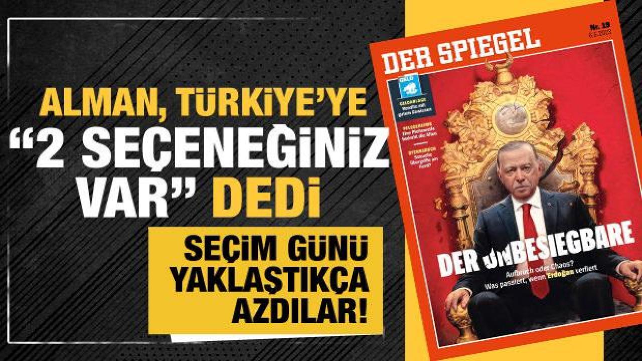 Alman Der Spiegel'den algı operasyonu