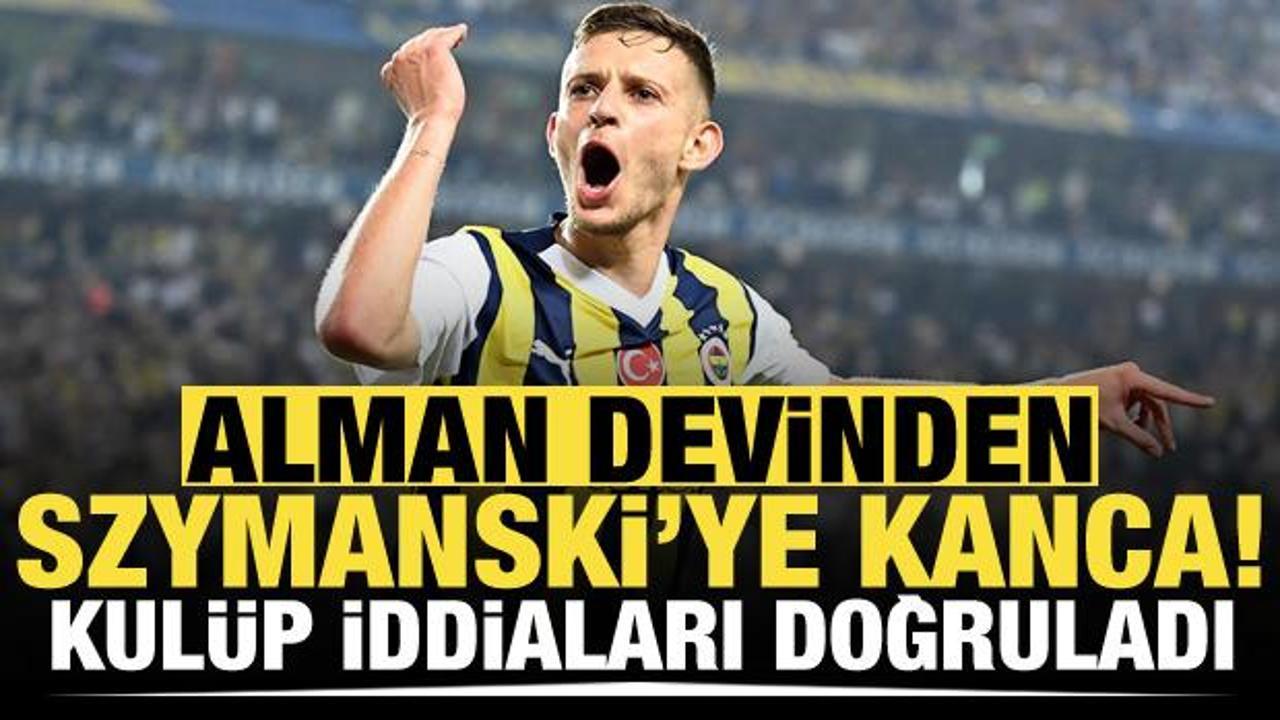 Alman devinden Szymanski'ye kanca! Kulüp iddiaları doğruladı