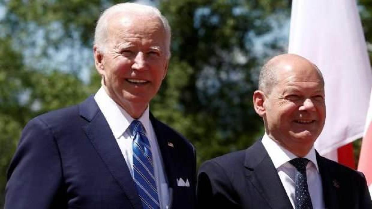 Almanya Başbakanı Scholz, ABD Başkanı Biden ile görüştü