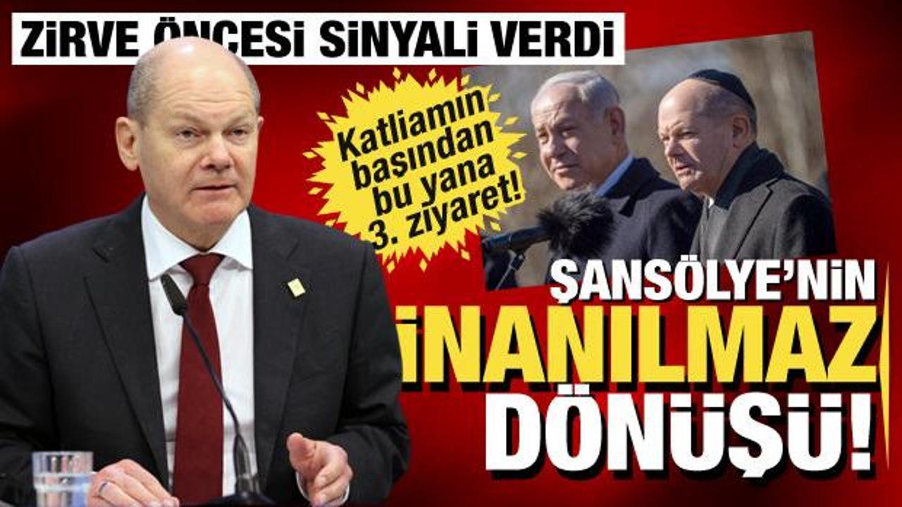 Almanya Başbakanı Scholz'dan İsrail'i ziyaret öncesi sert mesaj: Sonuç korkunç olur