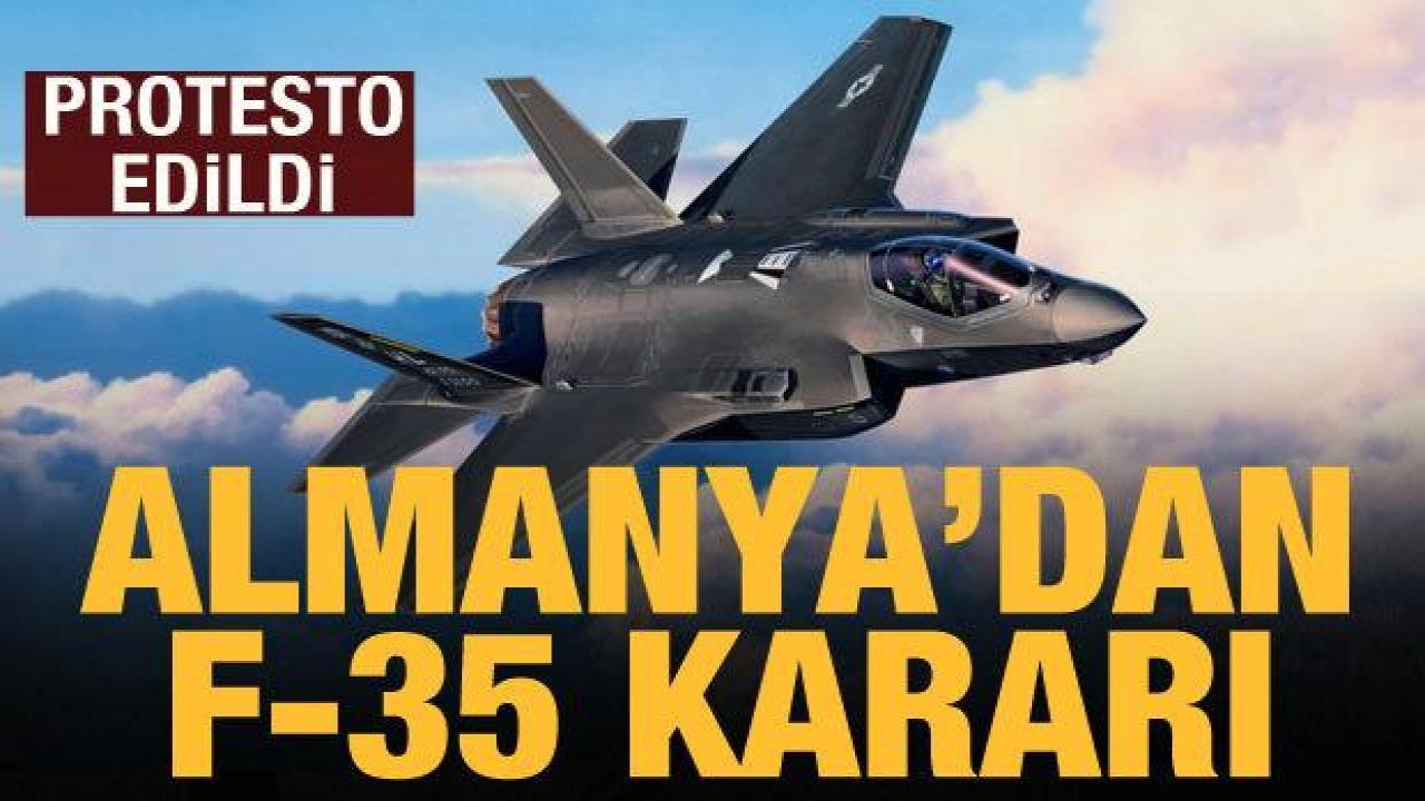 Almanya F-35 tipi savaş uçağı alımı için sözleşme imzaladı
