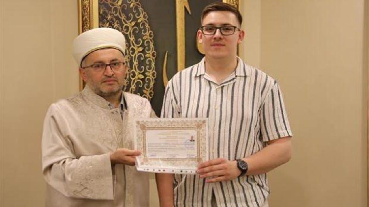 Almanya vatandaşı Eglseder Müslüman oldu