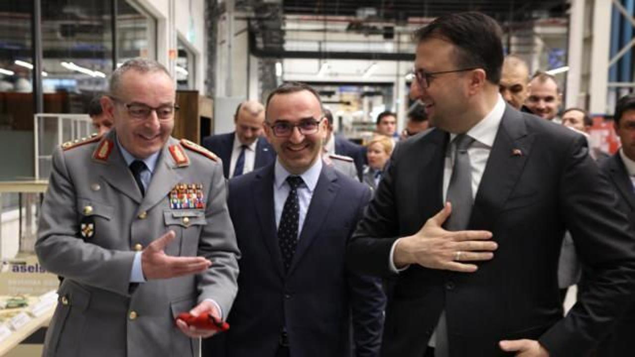 Almanya'dan, ASELSAN'a sürpriz ziyaret!