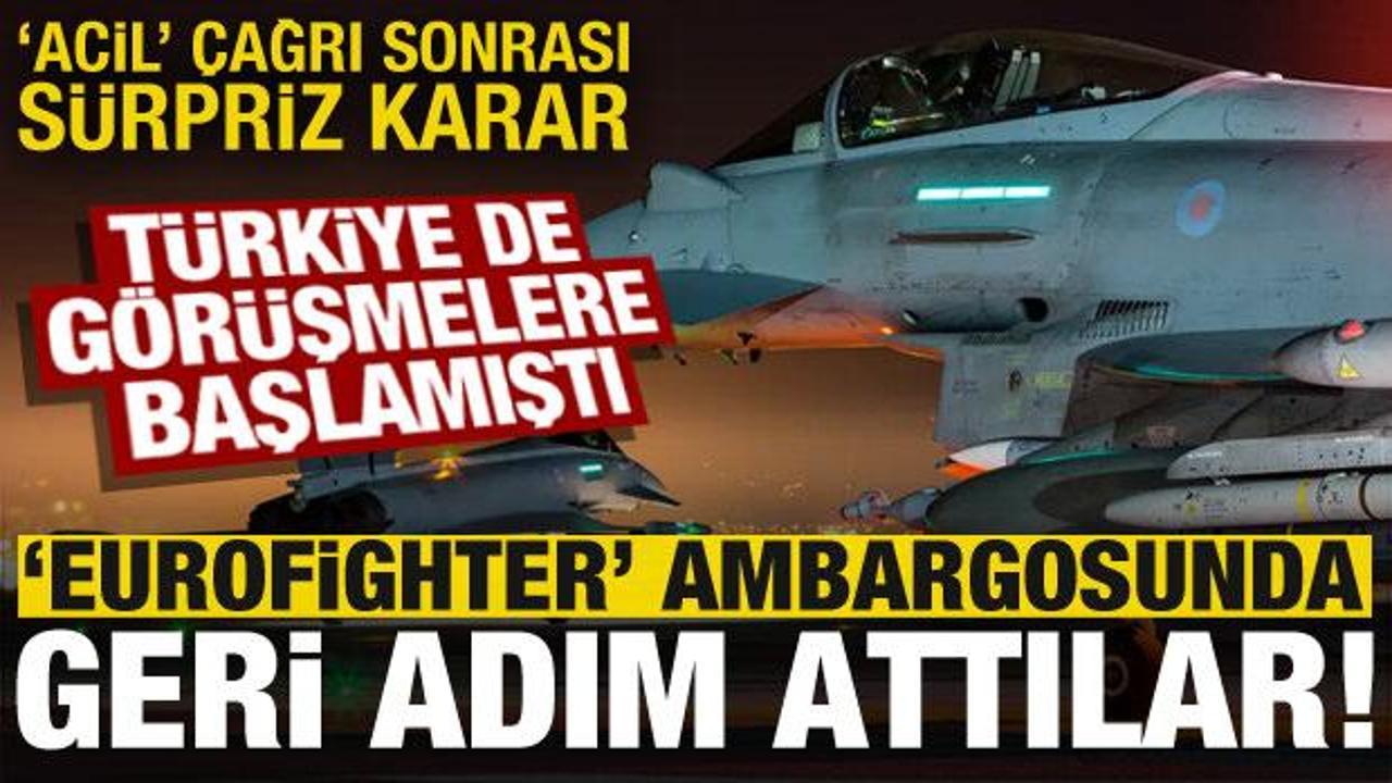 Almanya'dan geri adım! Airbus'ın çağrısı sonrası Eurofighter ambargosunda sürpriz karar