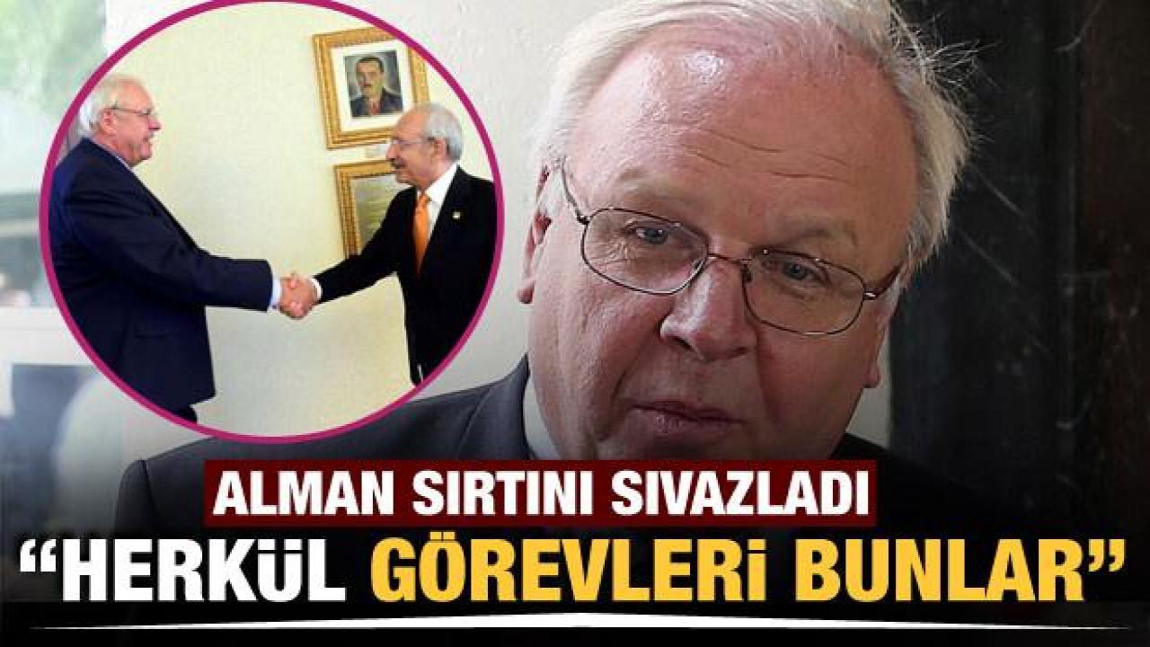 Almanya'nın eski Ankara Büyükelçisi Erdmann'dan Kılıçdaroğlu'na destek