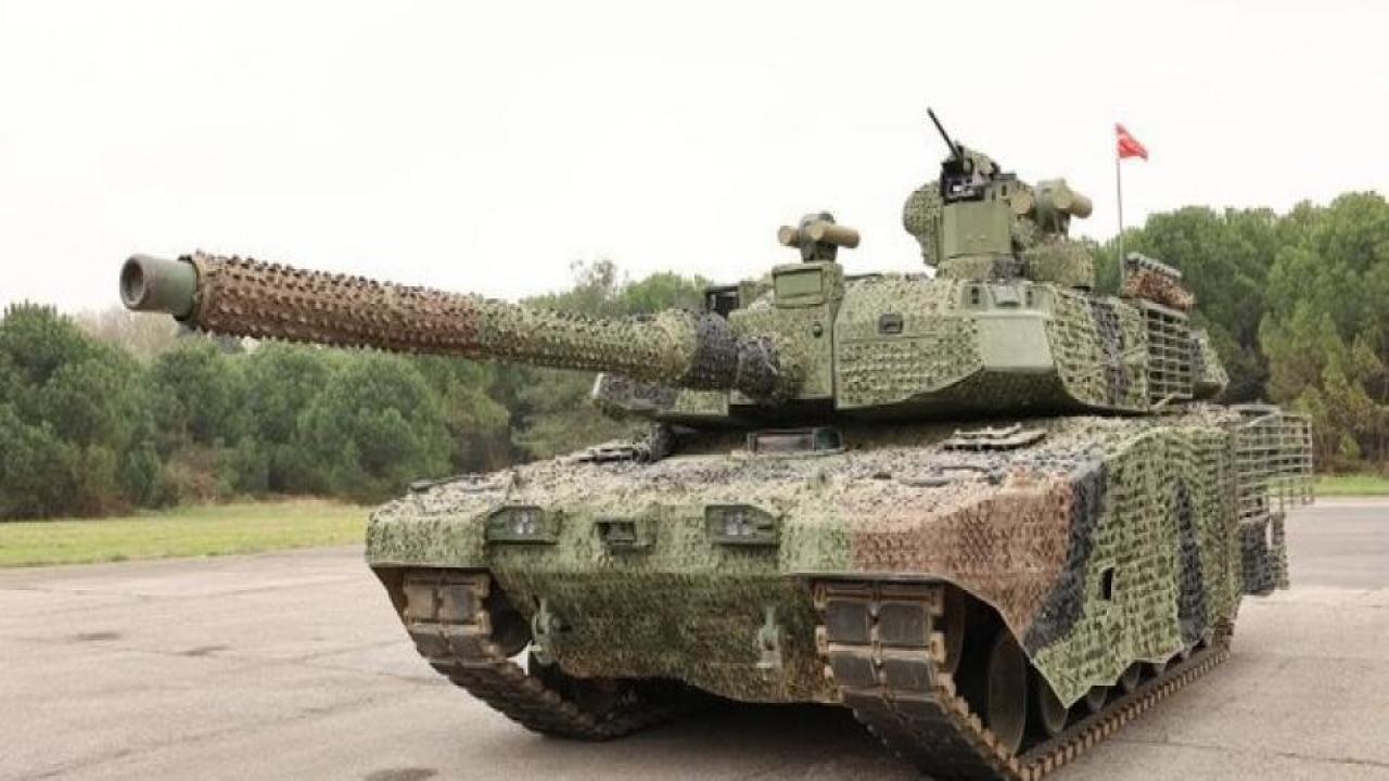 Altay Tankı 'AKKOR Aktif Koruma Sistemi' ile donatıldı