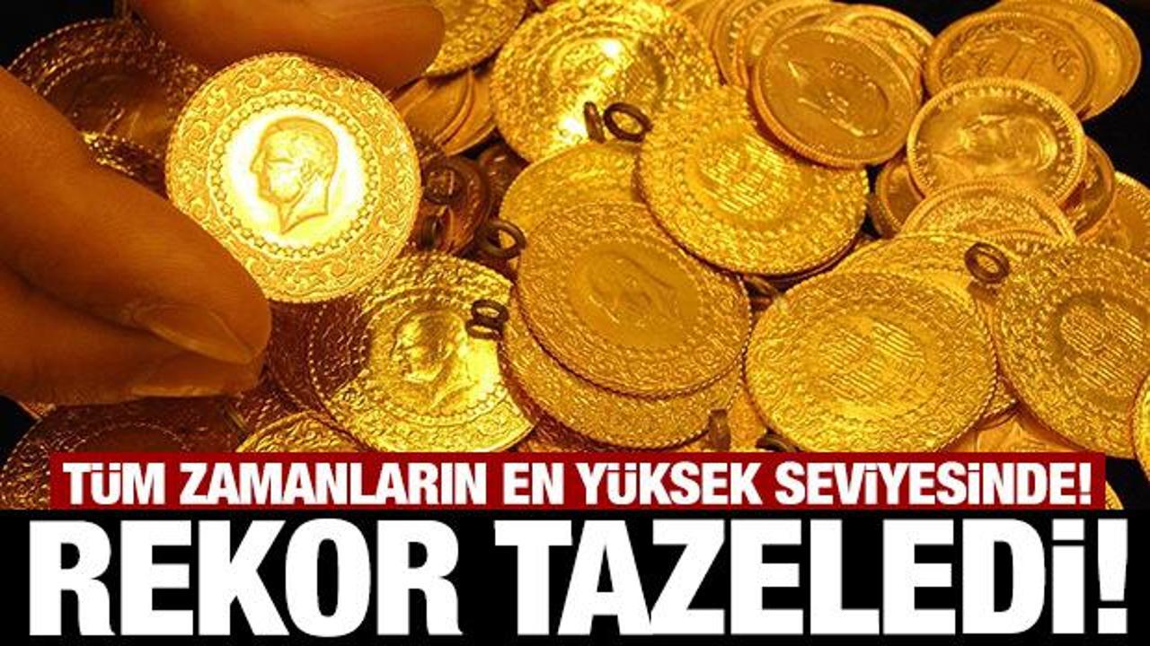 Altın fiyatları tüm zamanların en yüksek seviyesinde