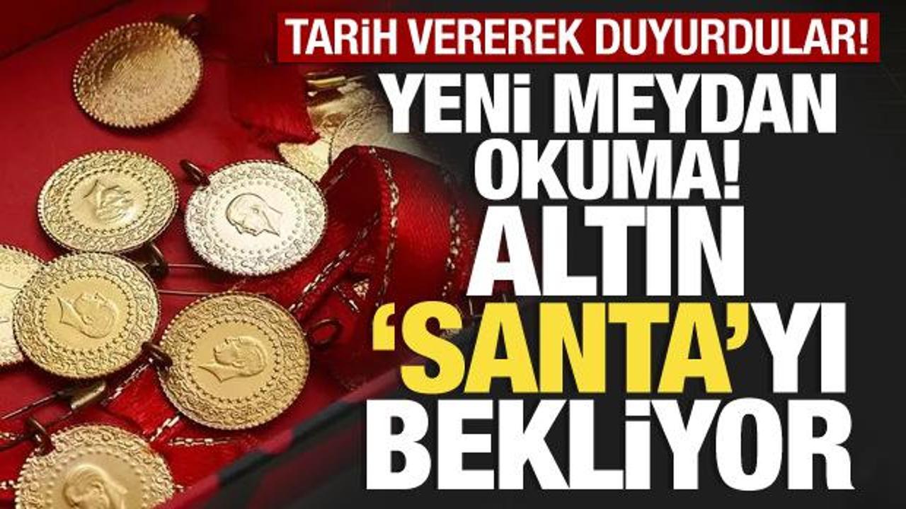 Altın yeniden meydan okuyor! 'Santa rallisi' bekleniyor
