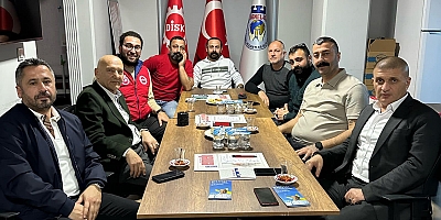 Altınok Öz, Disk Genel-iş Sendikasını ziyaret etti