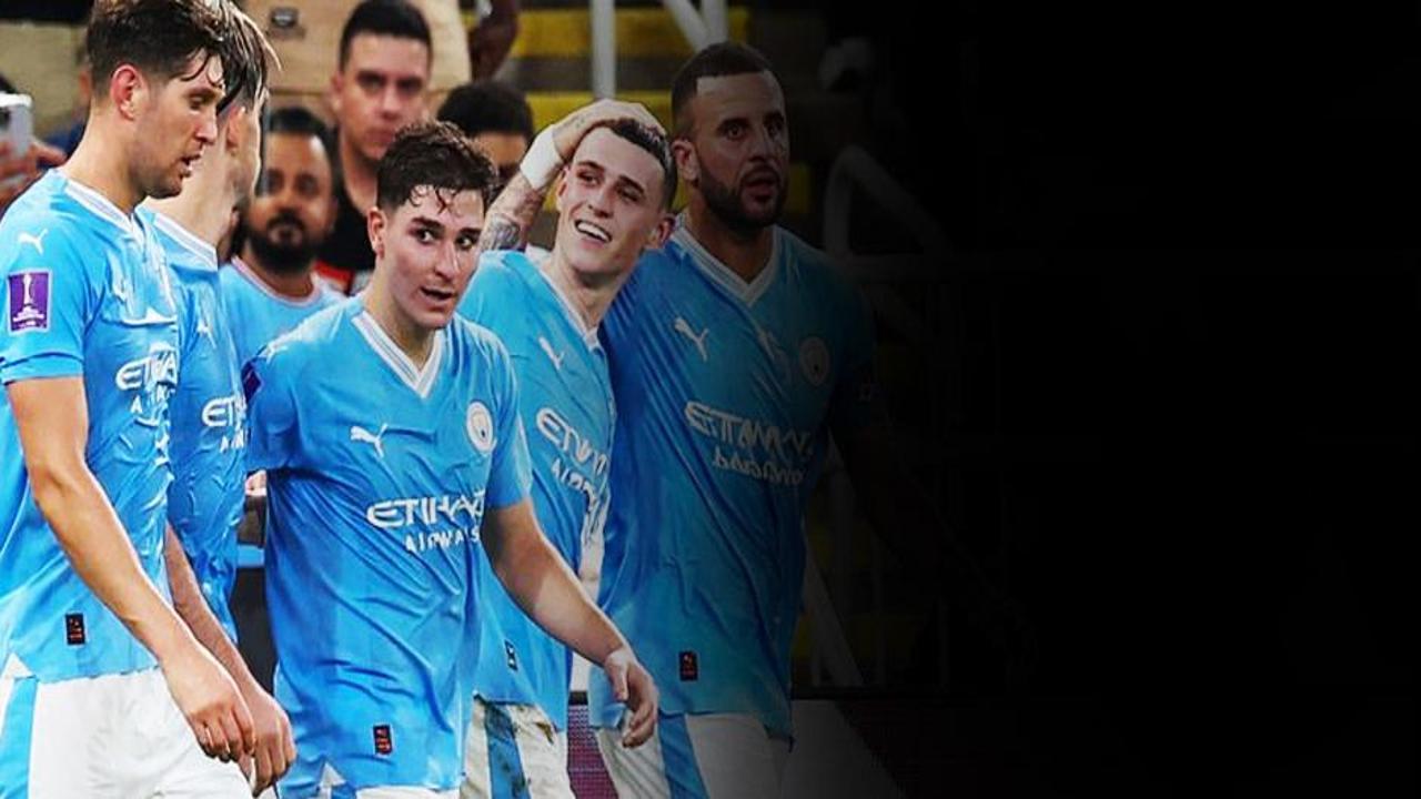 Alvarez geceye damga vurdu! City, Suudi Arabistan'da ilki başardı