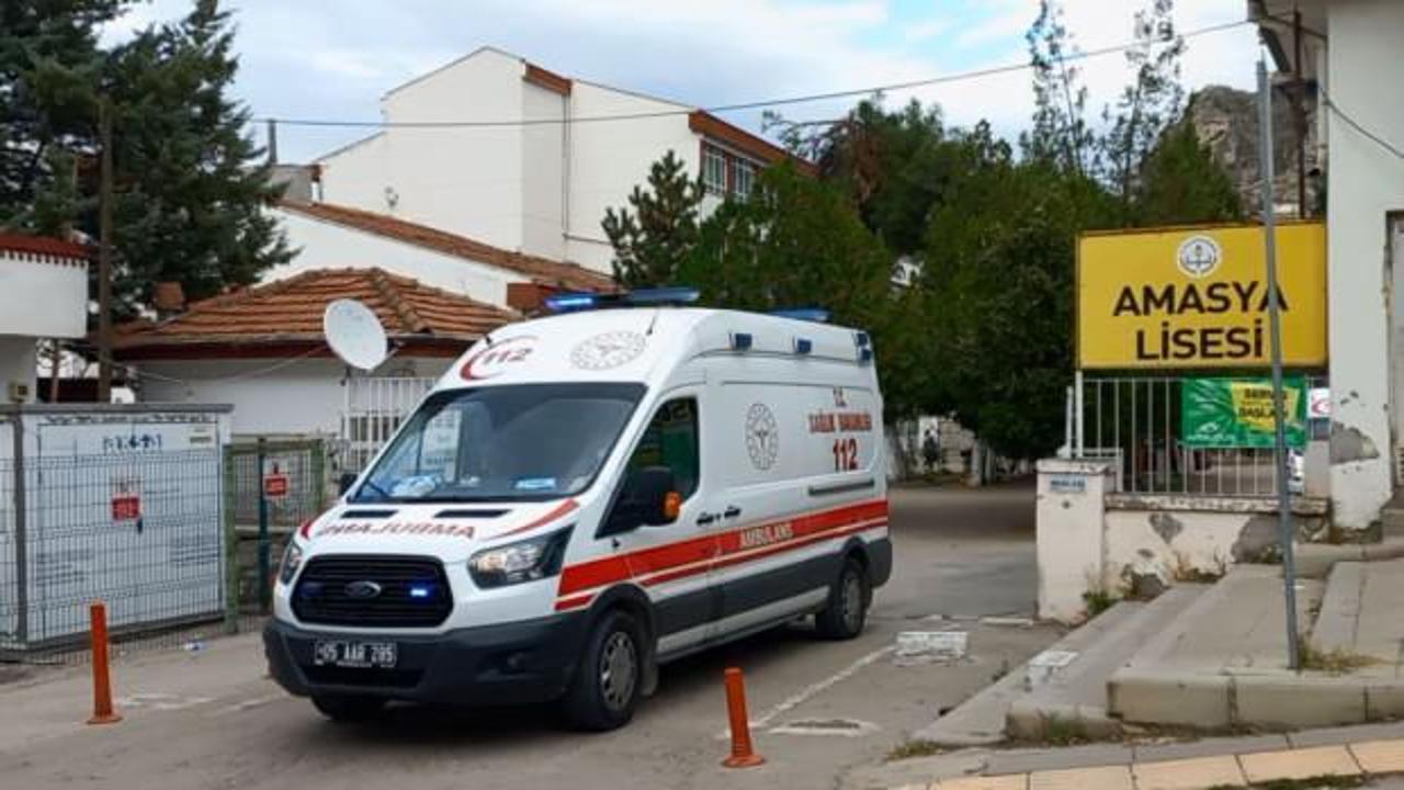 Amasya'da gıda zehirlenmesi şüphesiyle 5 öğrenci hastaneye kaldırıldı