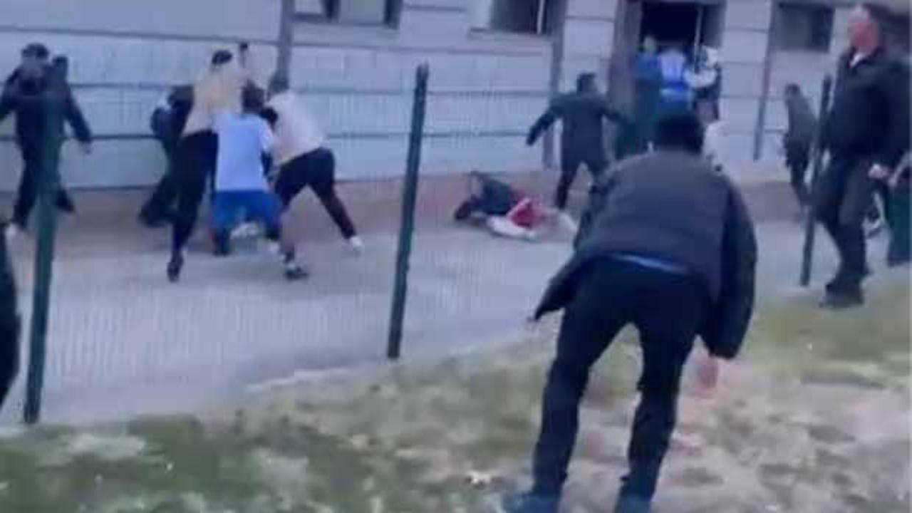 Amatör Küme maçındaki kavga karakolda bitti