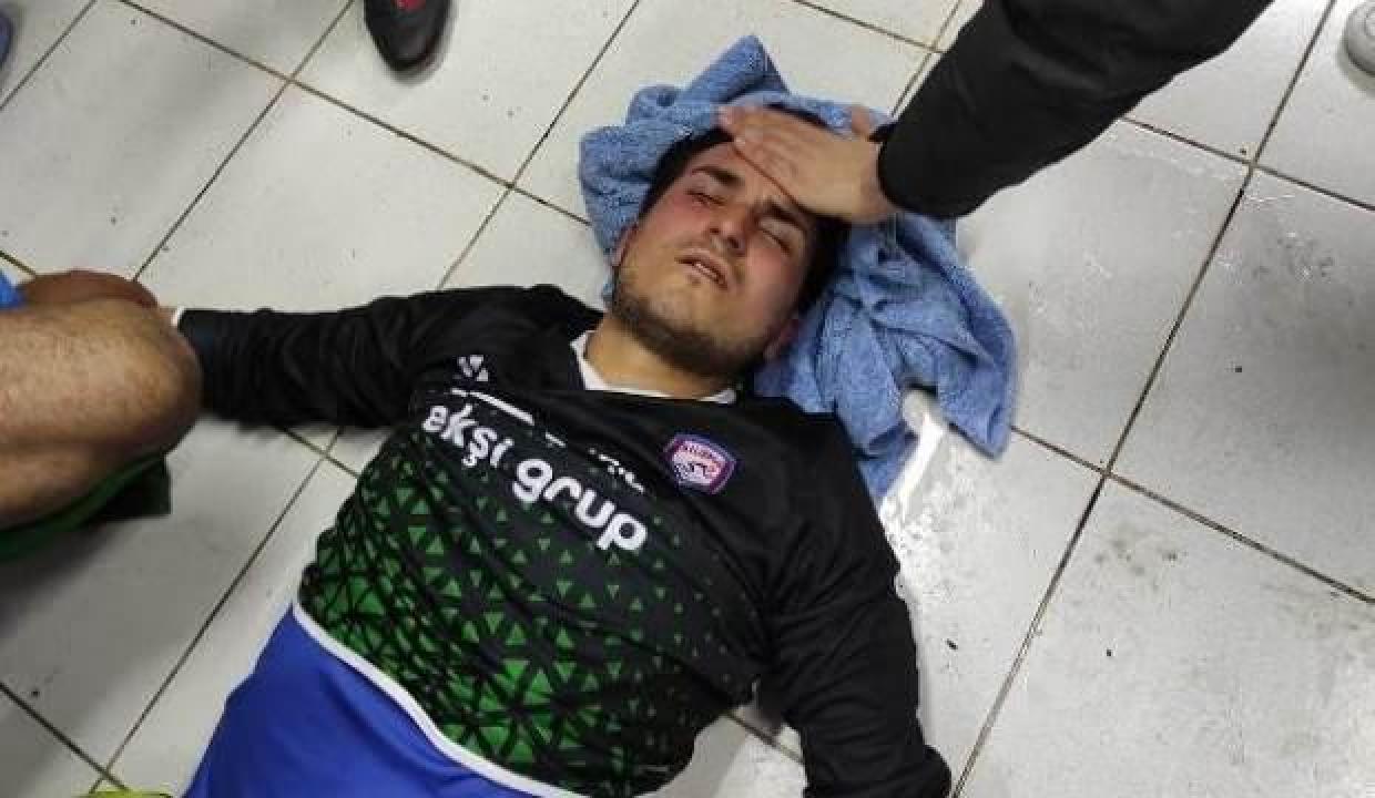 Amatör maçta iki takım futbolcuları kavga etti: 10 yaralı