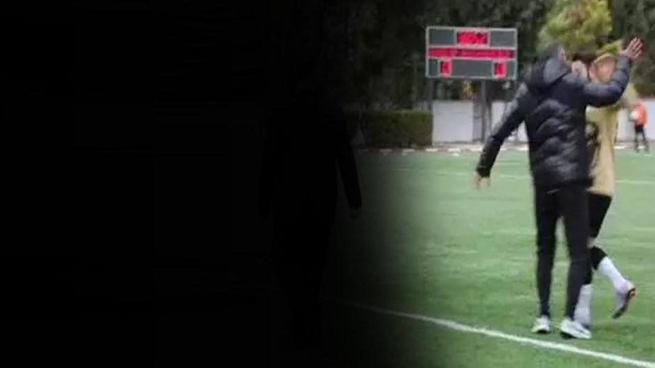 Amatör'de bu da yaşandı! Kırmızı kart gören futbolcuyu tokatladı
