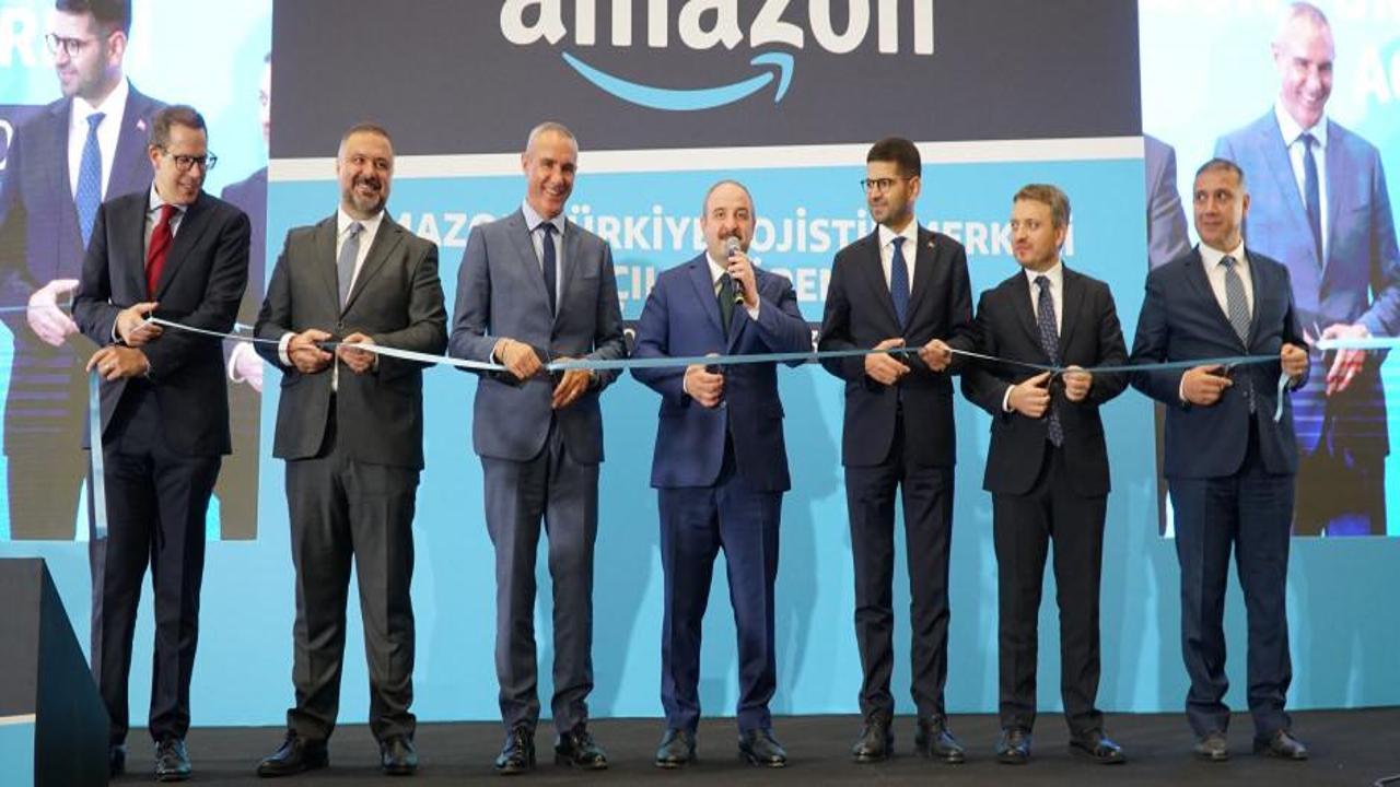 Amazon'un Tütkiye'deki ilk lojistik merkezi açıldı!