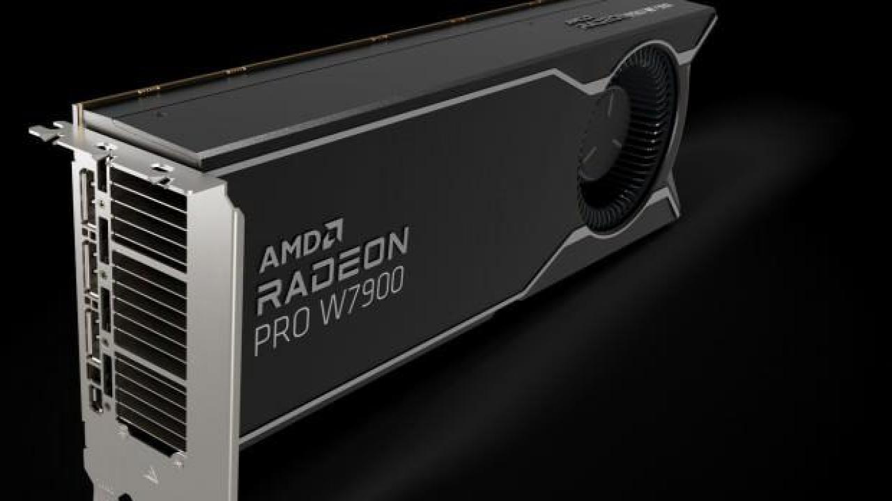 AMD Yeni Radeon Pro grafik kartlarını duyurdu
