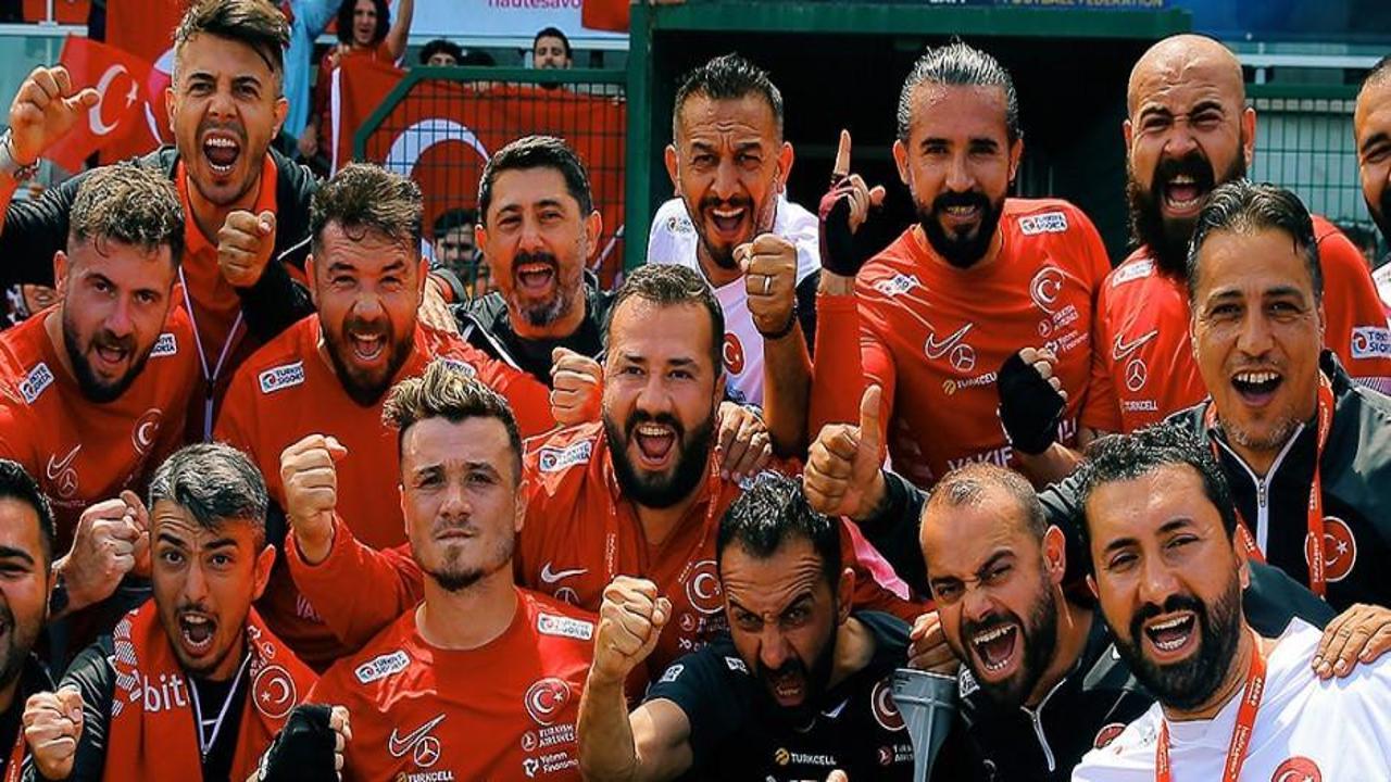 Ampute Milli Takımı, Almanya'yı 11-0'lık tarihi galibiyetle geçti