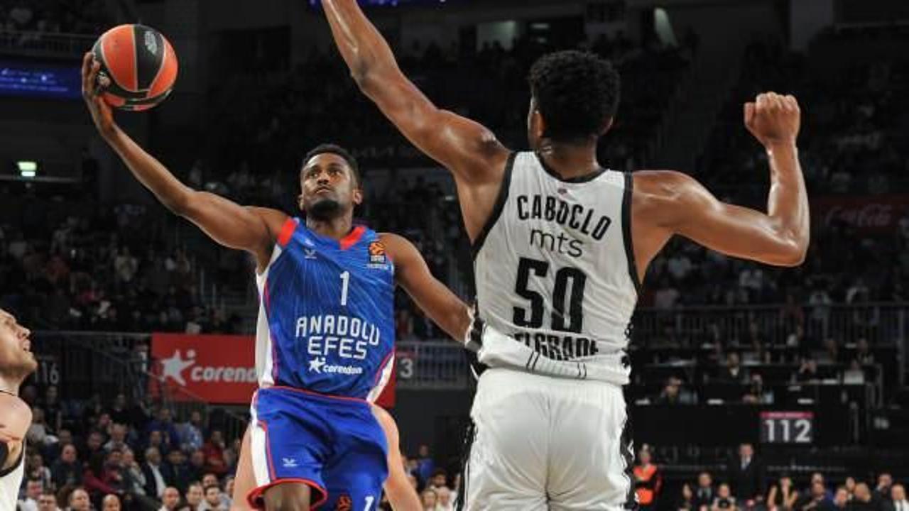 Anadolu Efes, Kızılyıldız deplasmanında