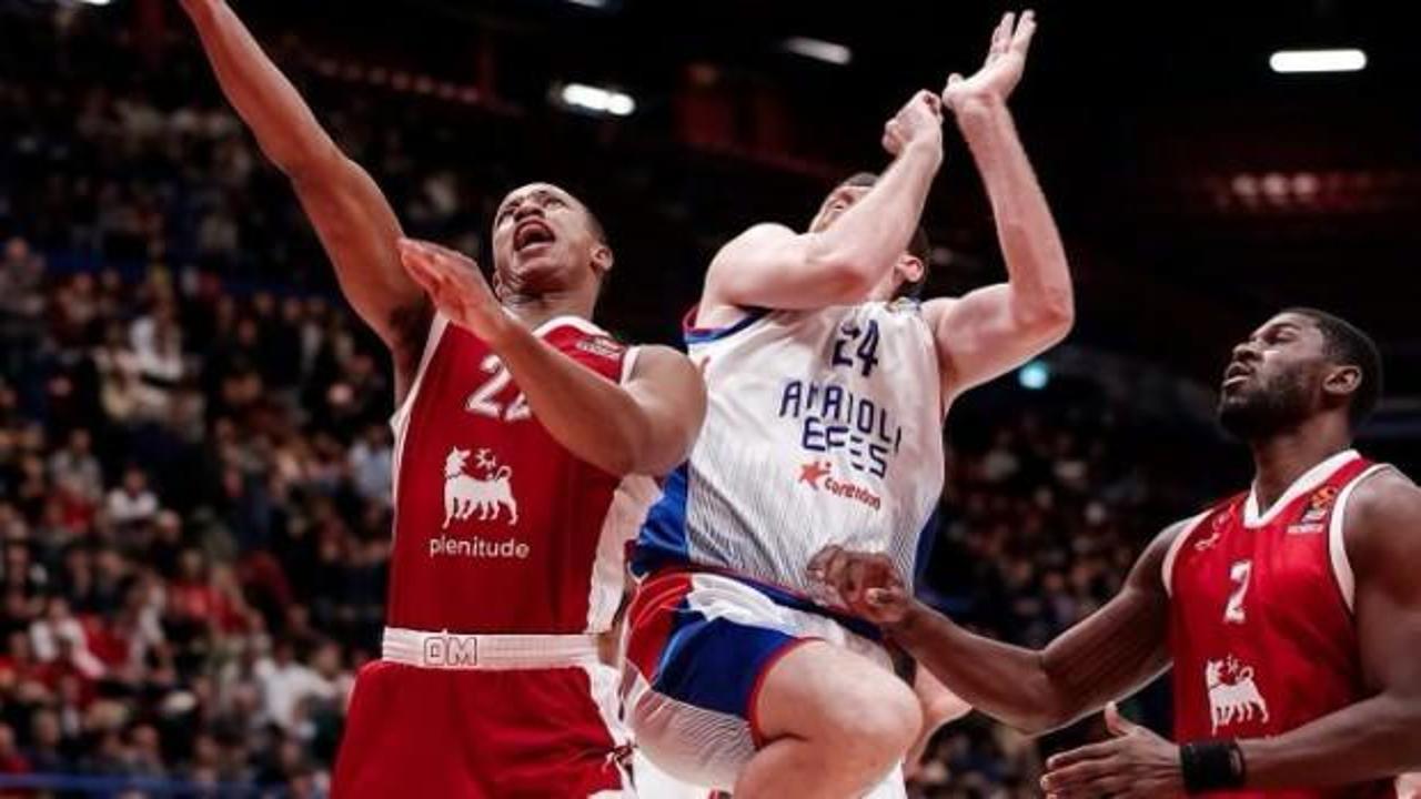 Anadolu Efes, Milano'ya diş geçiremedi!
