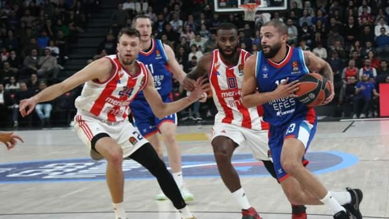 Anadolu Efes, THY Avrupa Ligi'nde yarın Partizan'ı ağırlayacak