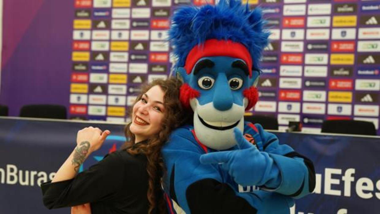 Anadolu Efes'in çılgın maskotu 