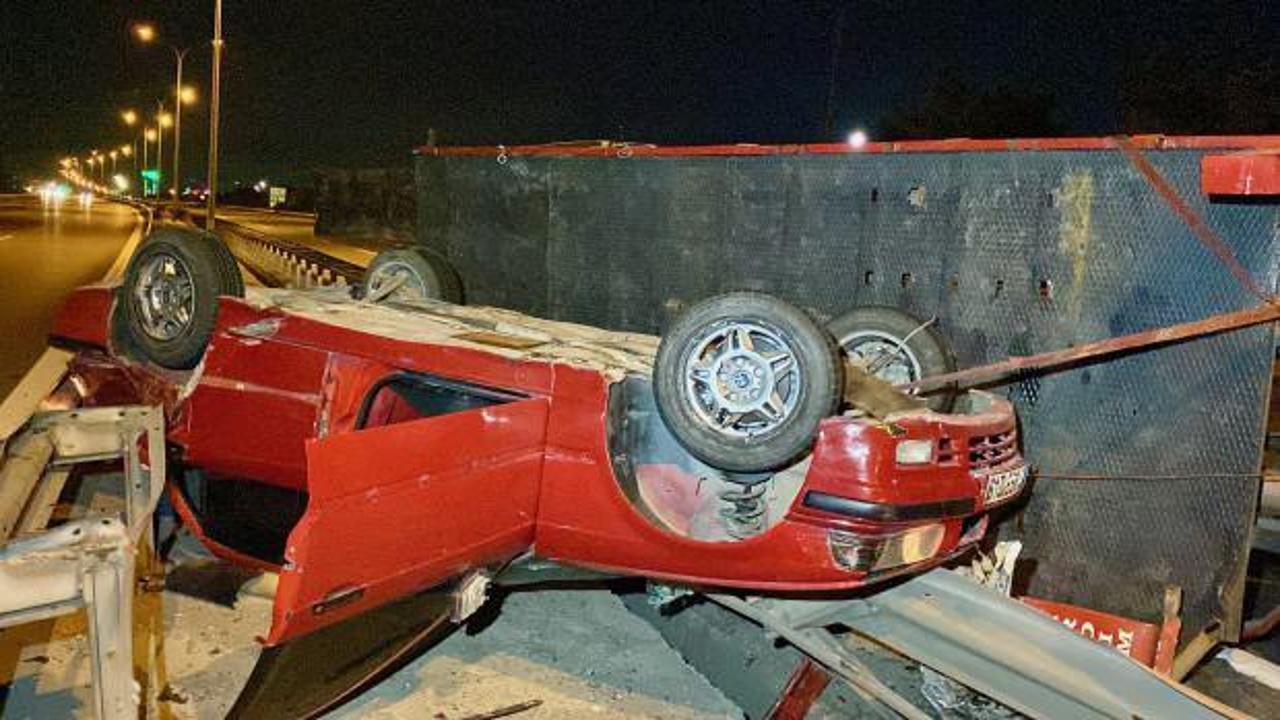 Anadolu Otoyolu'ndaki zincirleme kaza: 1 kişi yaralandı!