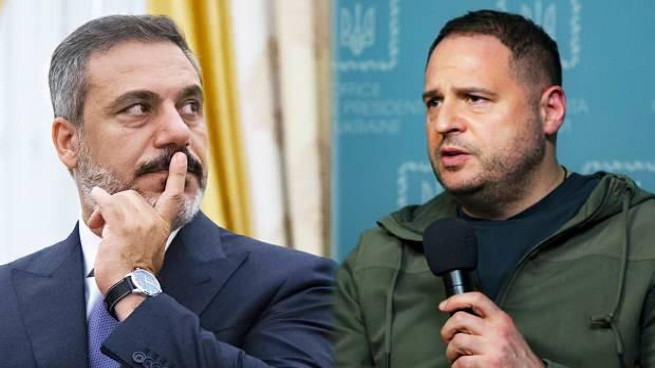 Andriy Yermak: Hakan Fidan'la görüştüm ve bizzat teşekkür ettim