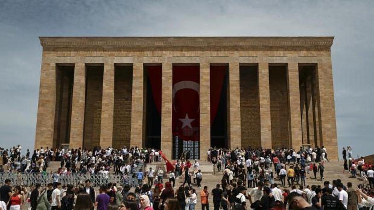 Anıtkabir'e 19 Mayıs'ta ziyaretçi akını! Rakam açıklandı